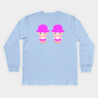 Besties. Kids Long Sleeve T-Shirt